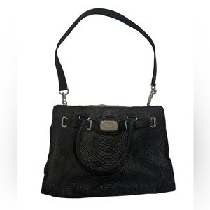 Black Snake Skin Michael Kors Purse